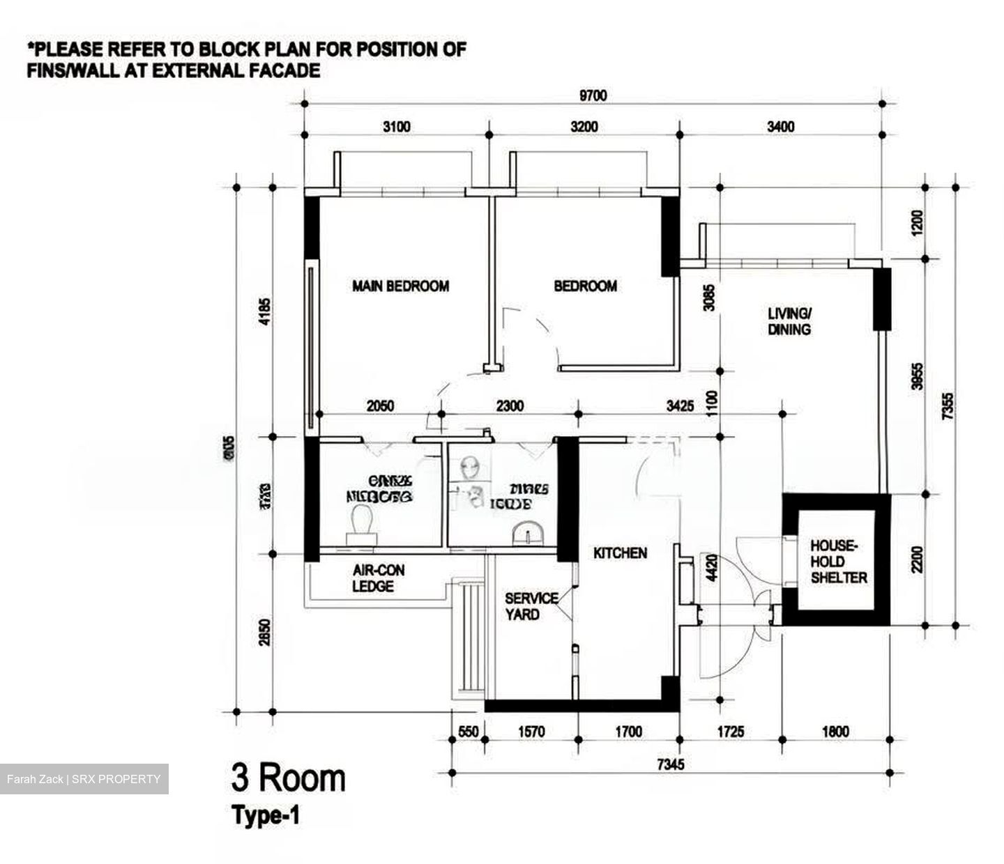 Blk 114B Alkaff Oasis (Toa Payoh), HDB 3 Rooms #618800721